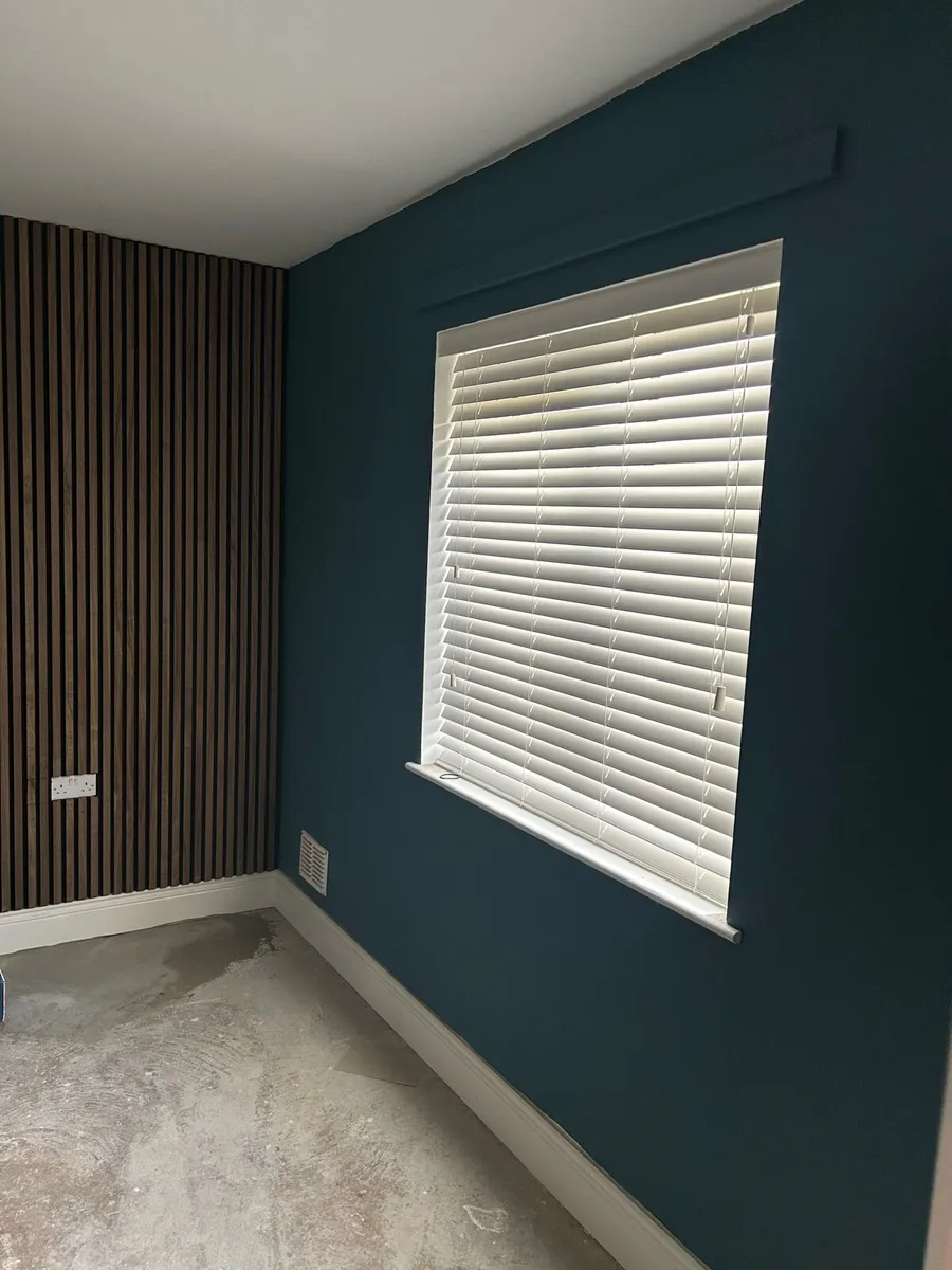 Acoustic walnut paneling - Image 1