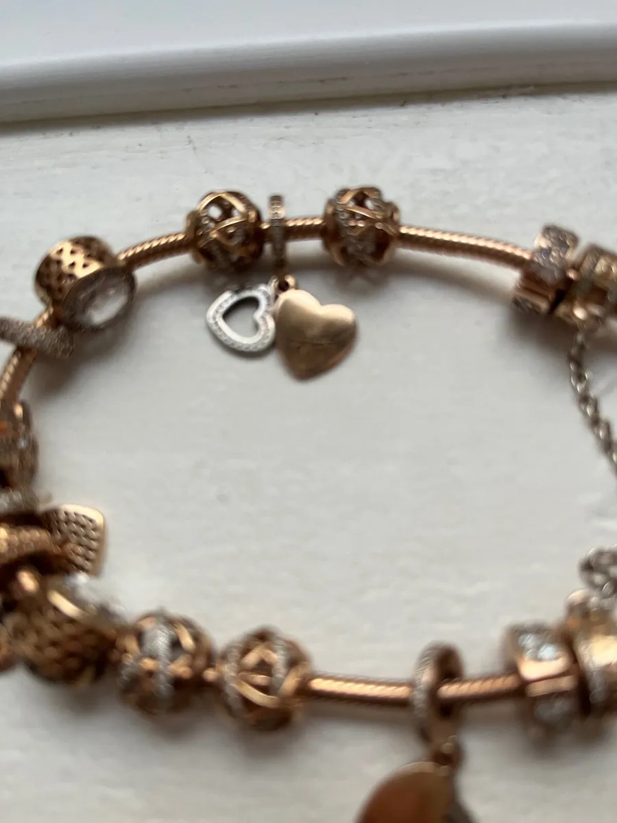 Pandora Rose Gold Braclet - Image 1