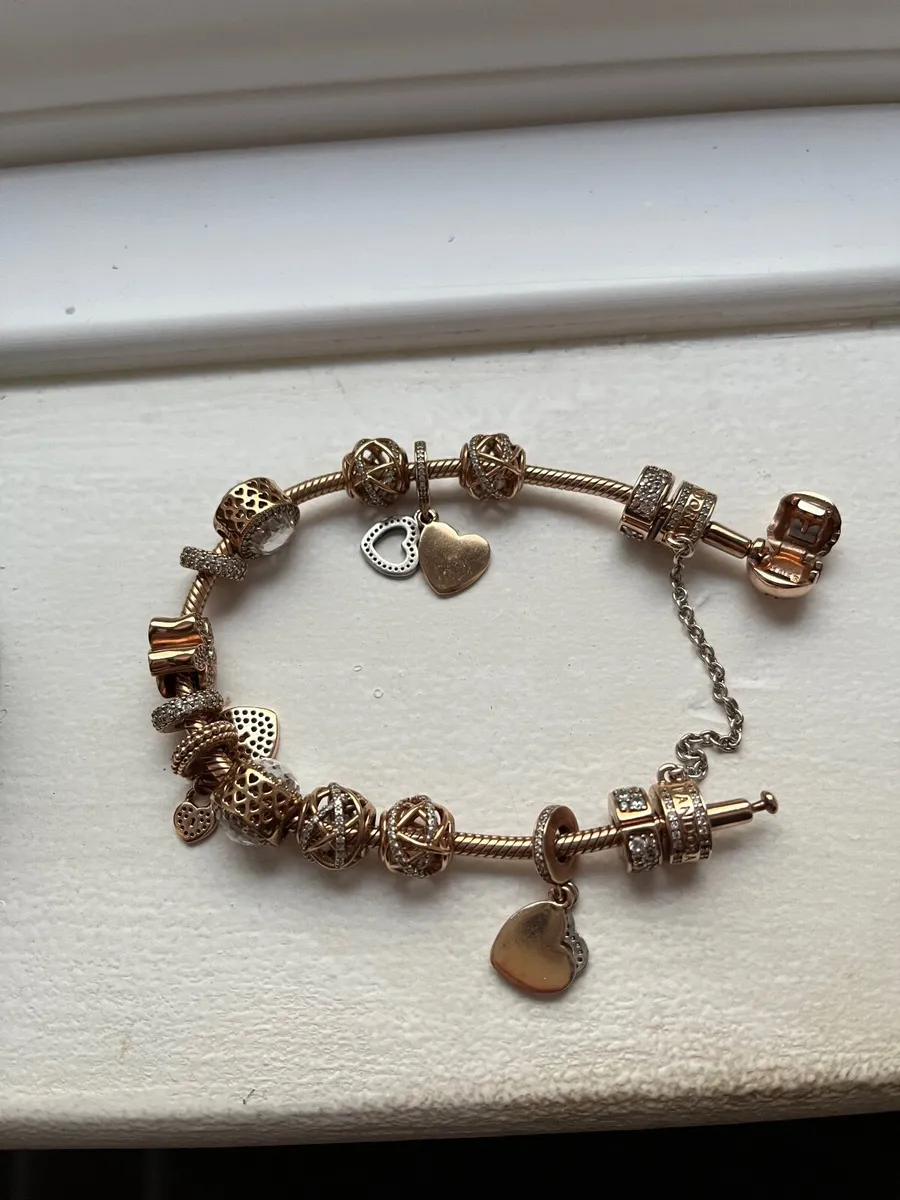 Pandora Rose Gold Braclet - Image 3