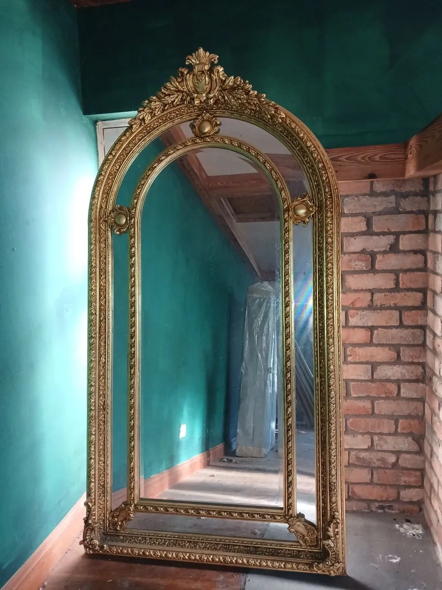 🪞 ANTIQUE ORNATE GILDED MIRROR TIMELESS ELEGANCE - Image 2