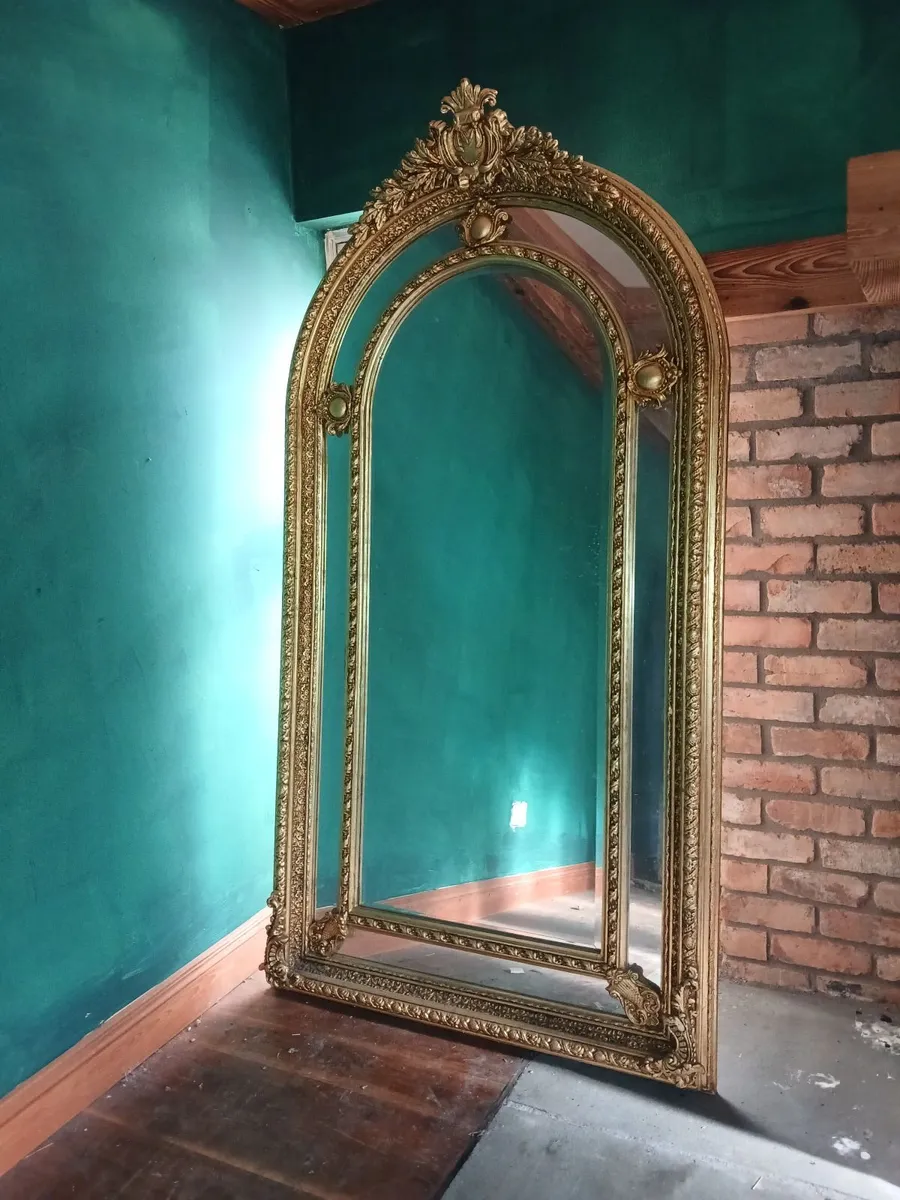 🪞 ANTIQUE ORNATE GILDED MIRROR TIMELESS ELEGANCE - Image 3