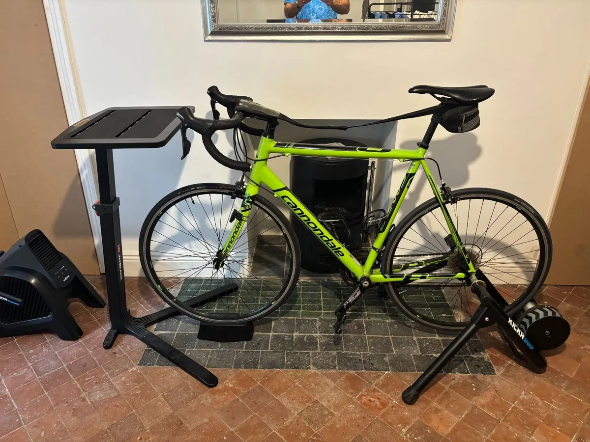 Wahoo Smart Trainer Setup & Cannondale 105 Bike - Image 1