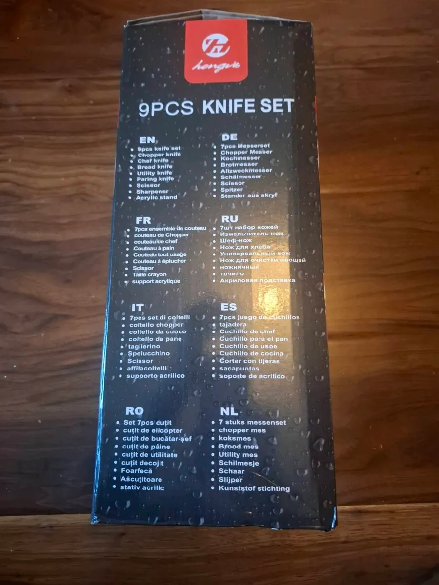 9 PCS KNIFE SET - Image 4
