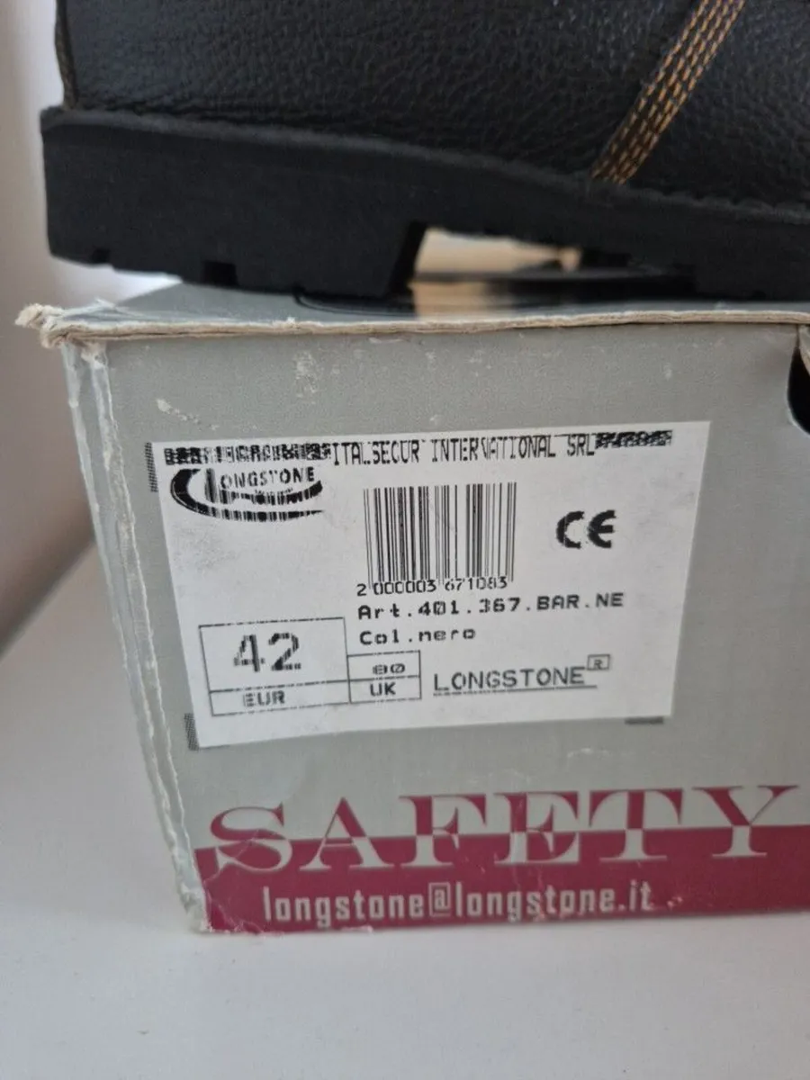 Longstone safety boots, NEW! - Image 4