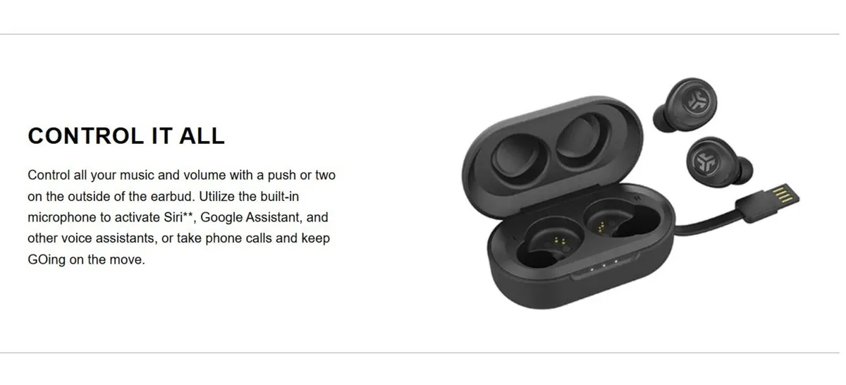 JLab JBuds Air True Wireless Earbuds - Image 2