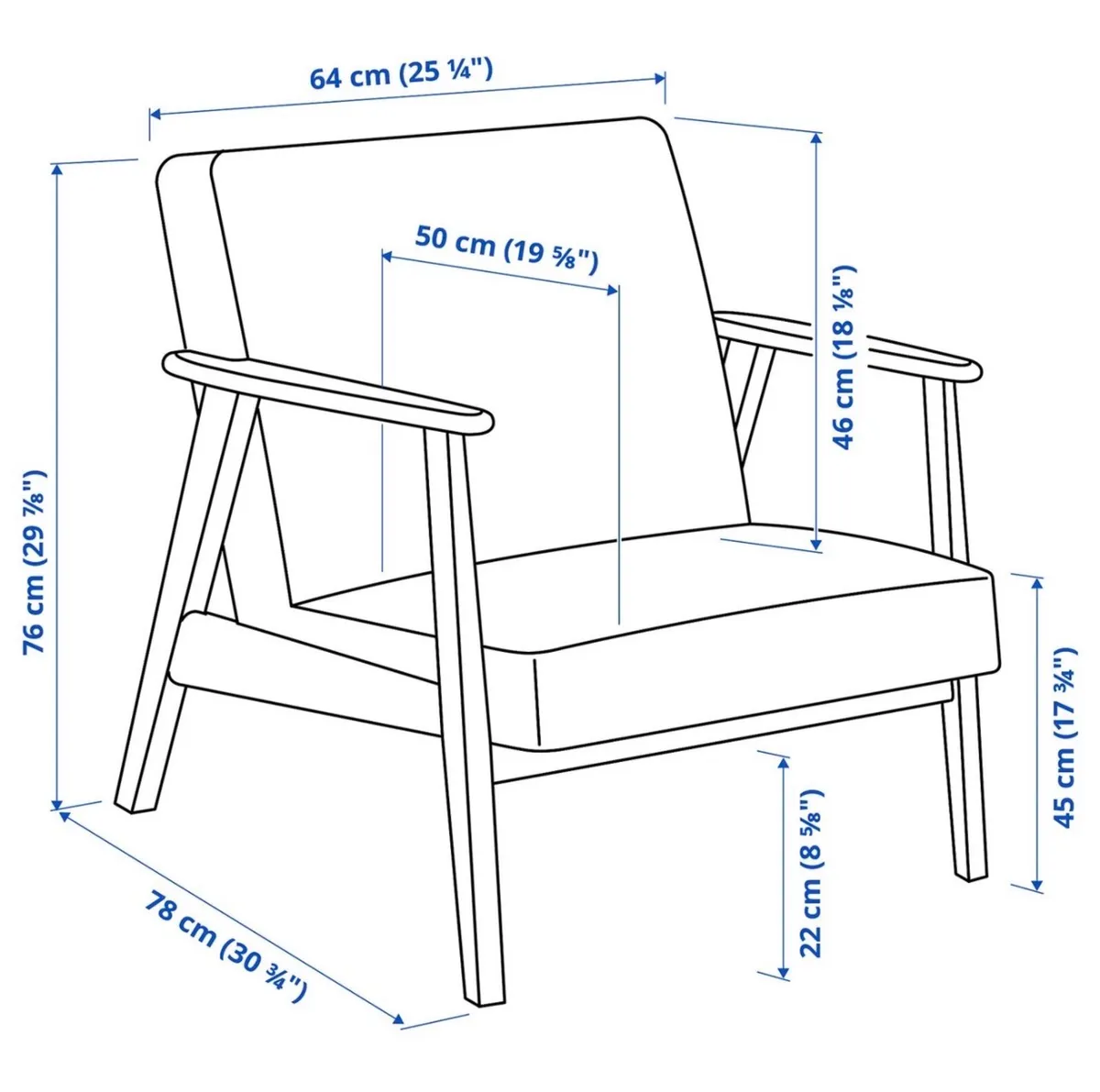 IKEA Ekenaset Armchairs - Image 3