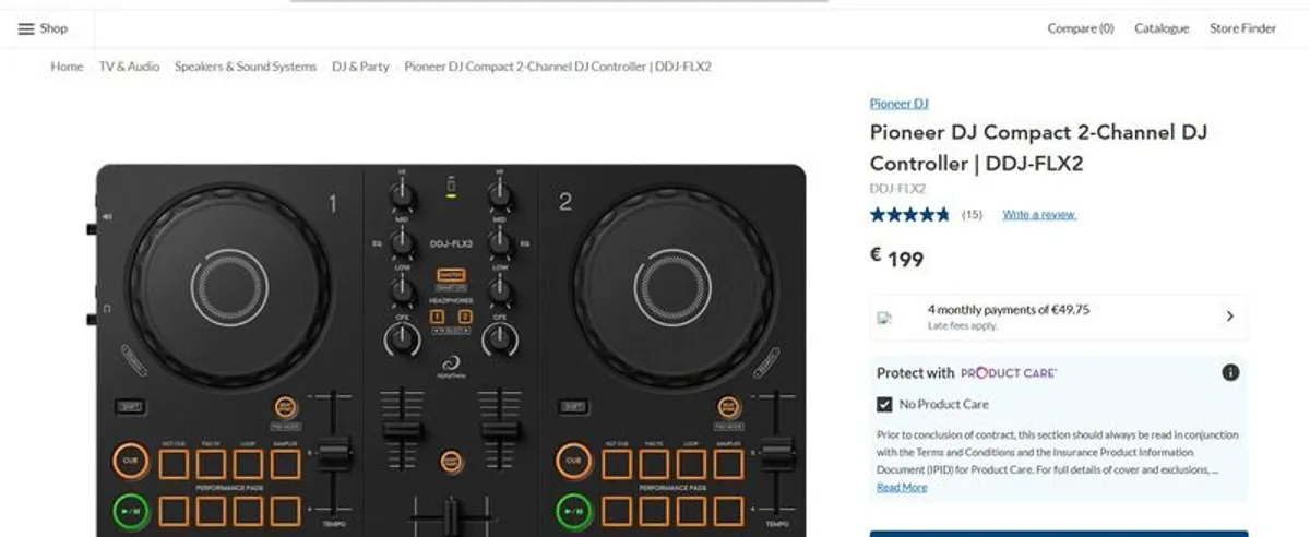 Pioneer DJ DDJ-FLX2 Controller - Image 2