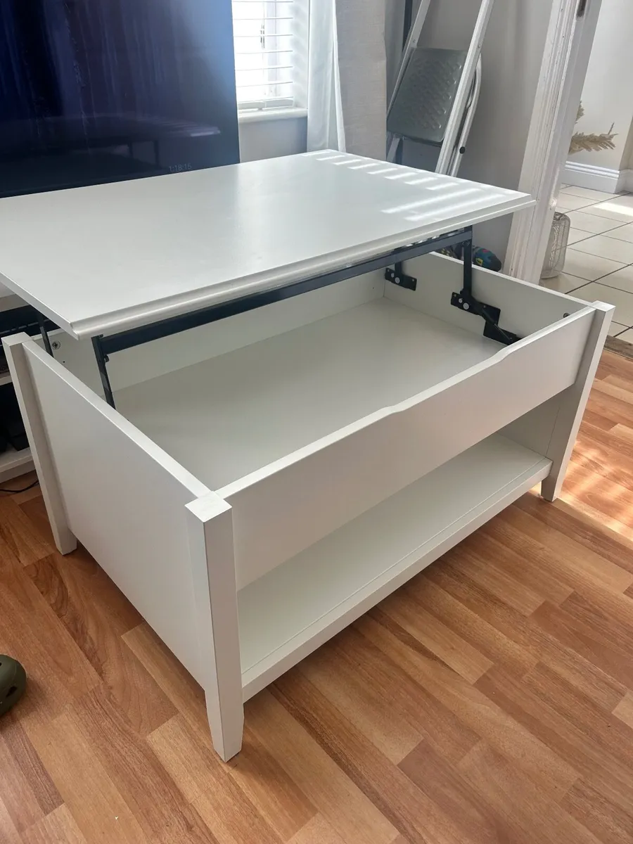 White coffee table - Image 3