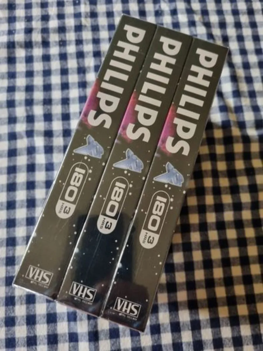 Three New Philips VHS Cassettes - Image 3