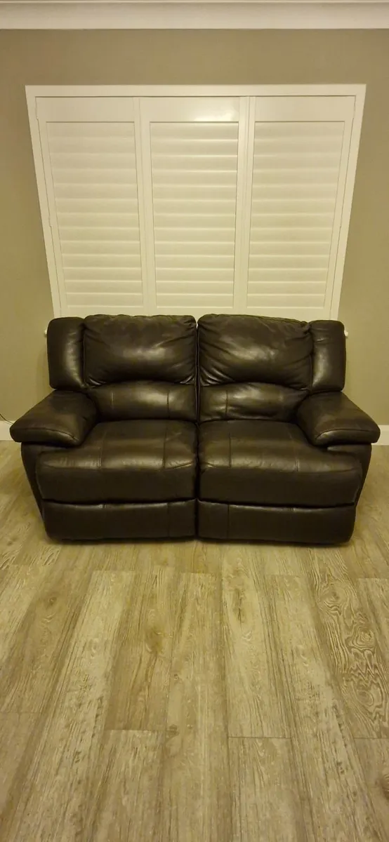 Leather Sofa (2 + 3 Seater) - Image 3