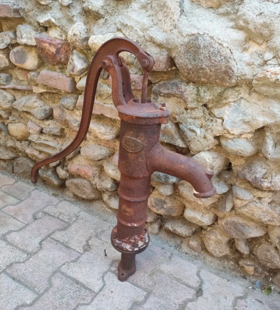 Vintage water pump