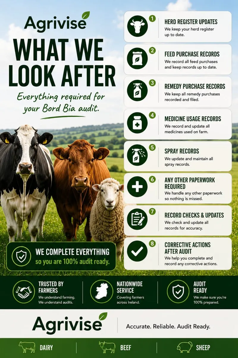Bord Bia Audit Paperwork Prep-Dairy, Beef & Sheep - Image 2