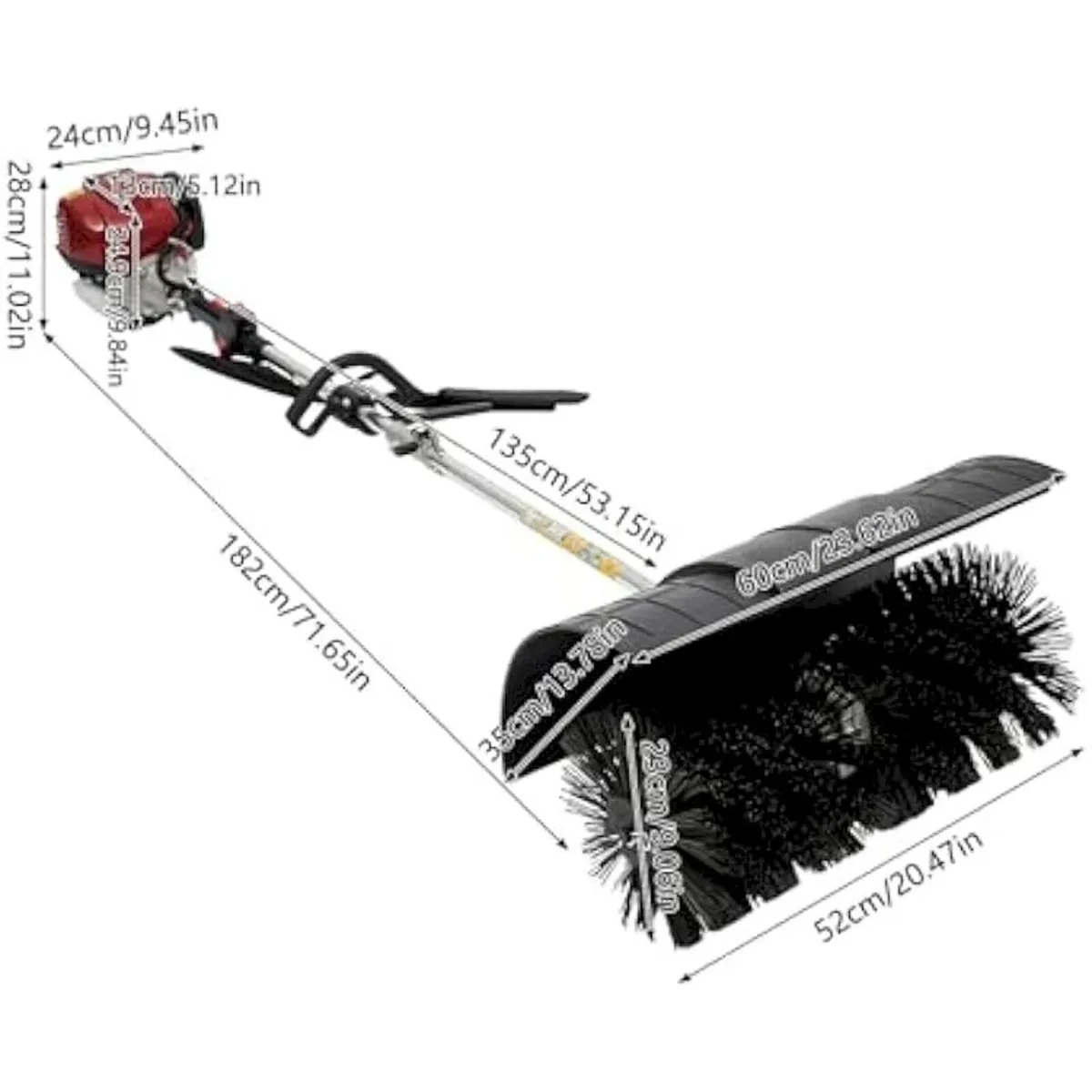 Piranha Hand Held Powered Sweeper - Image 3