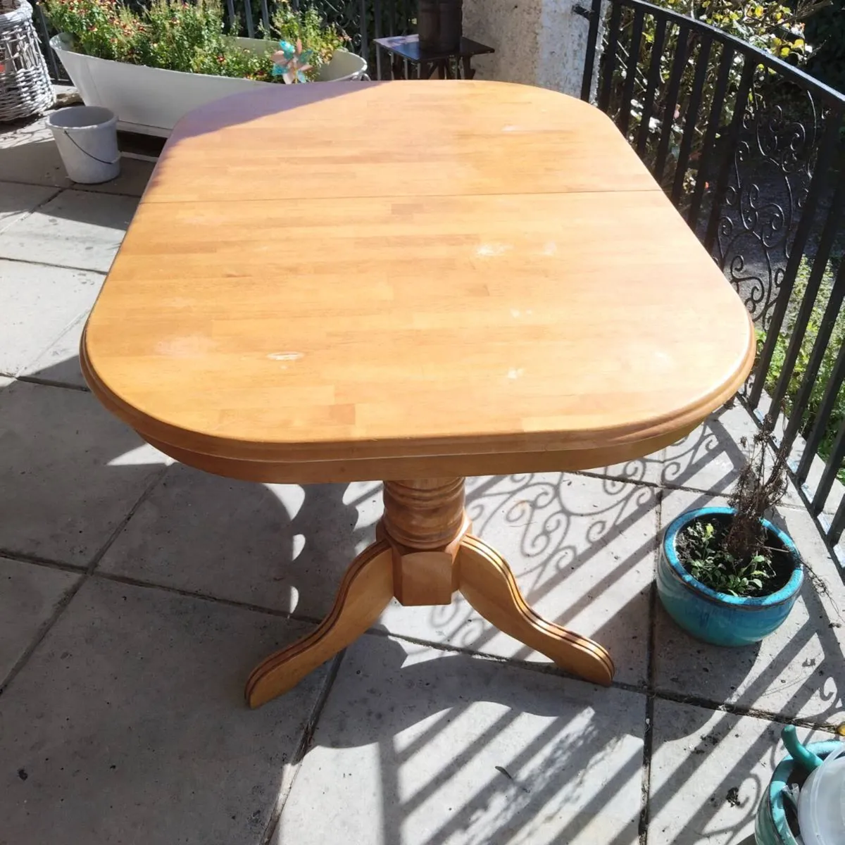 Extendable Oak Table - Image 4