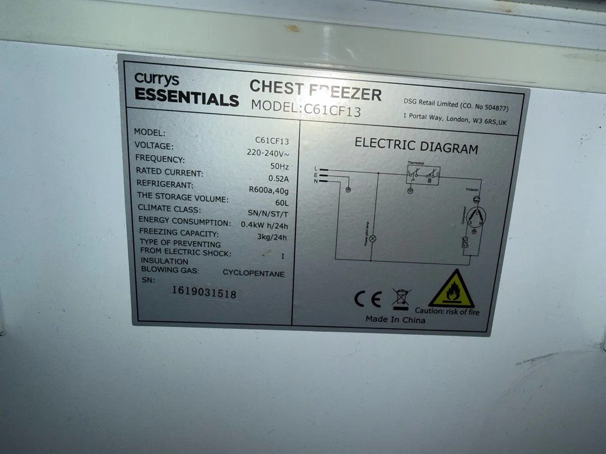 Chest Freezer - Image 2