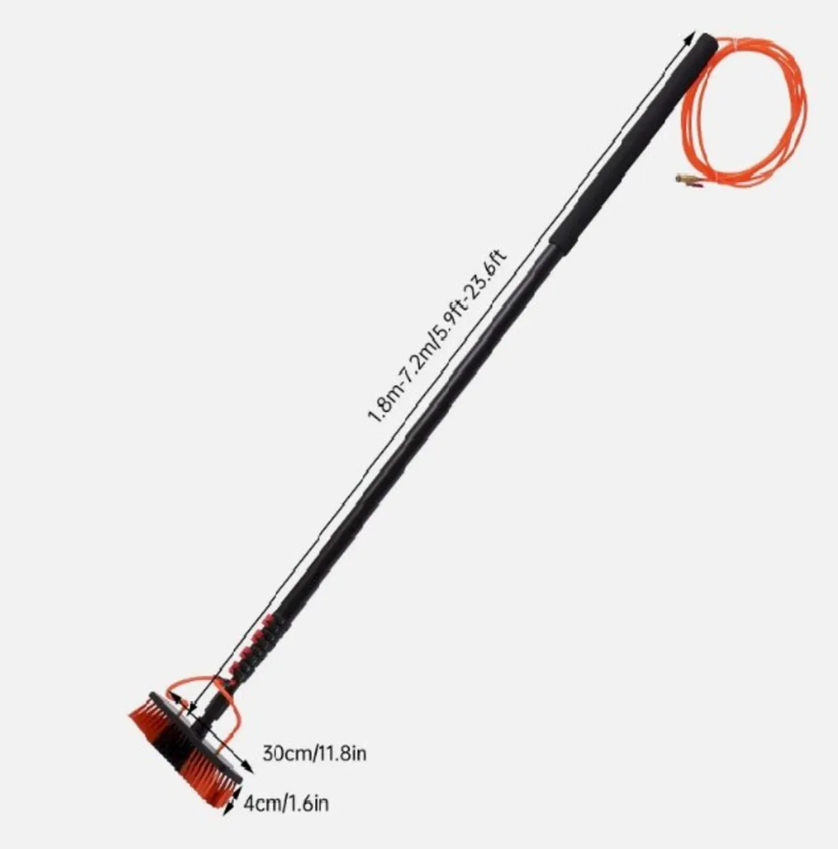 Piranha Telescopic Solar Panel Cleaner - Image 1