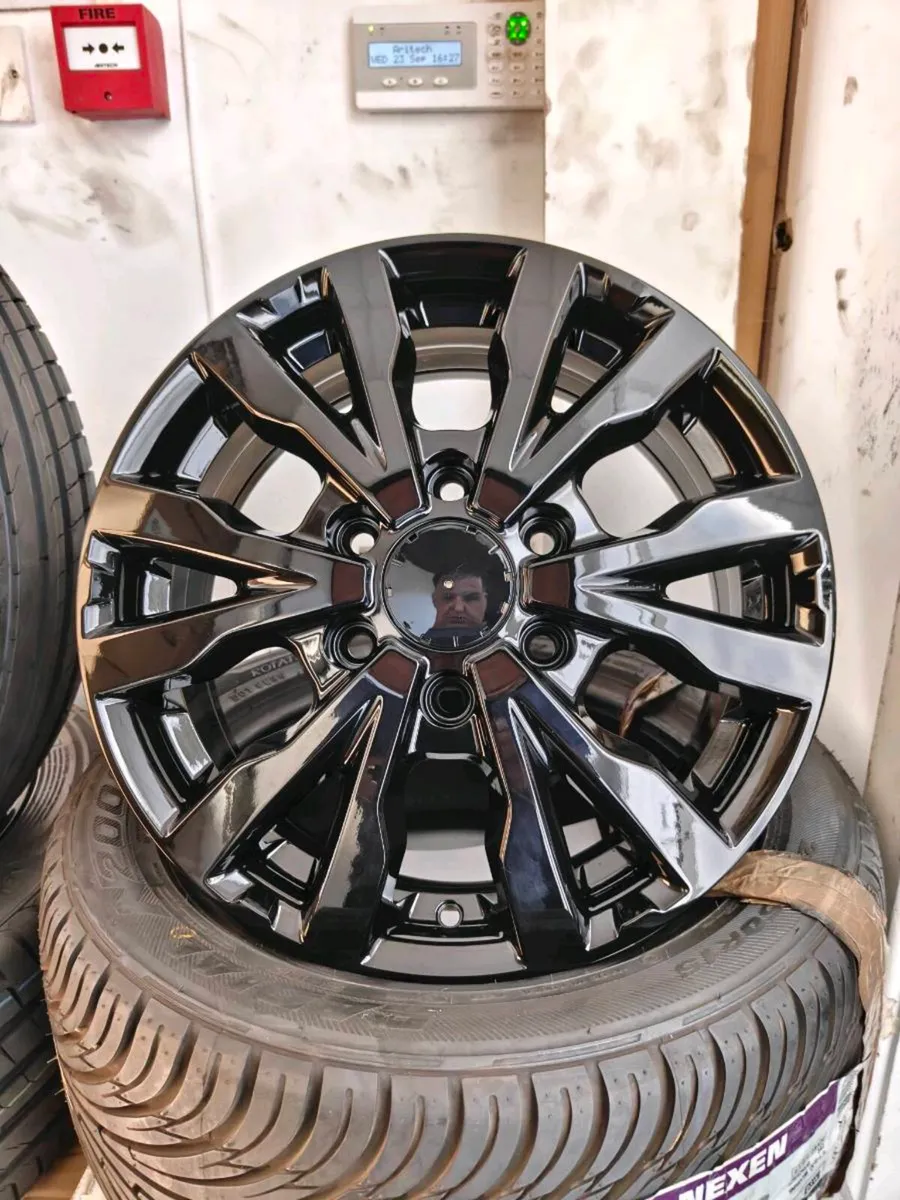 16" Mercedes Sprinter 6 stud alloy wheels - Image 2
