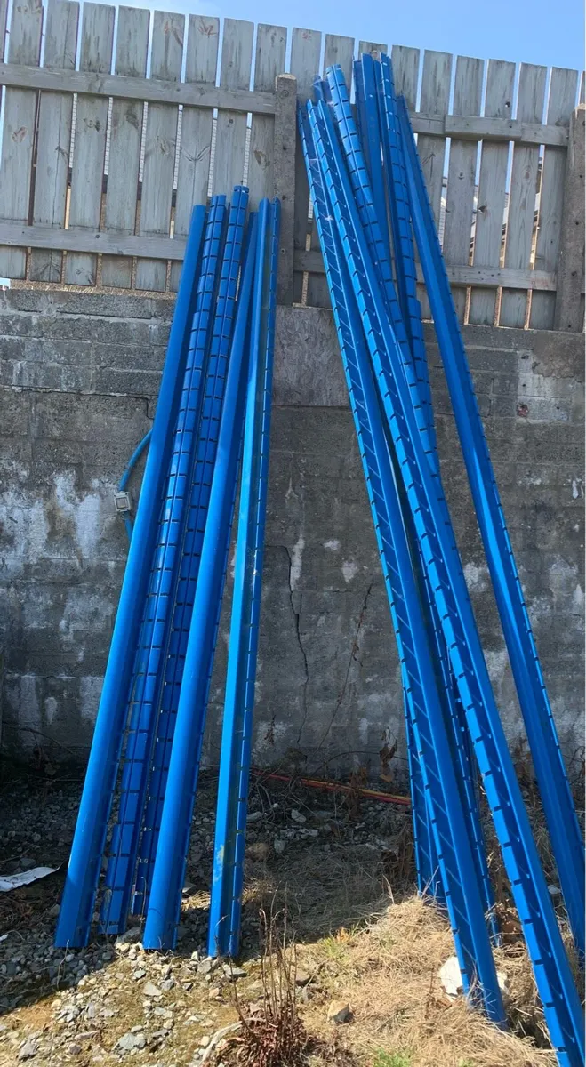 Powder Coated Fencing Posts