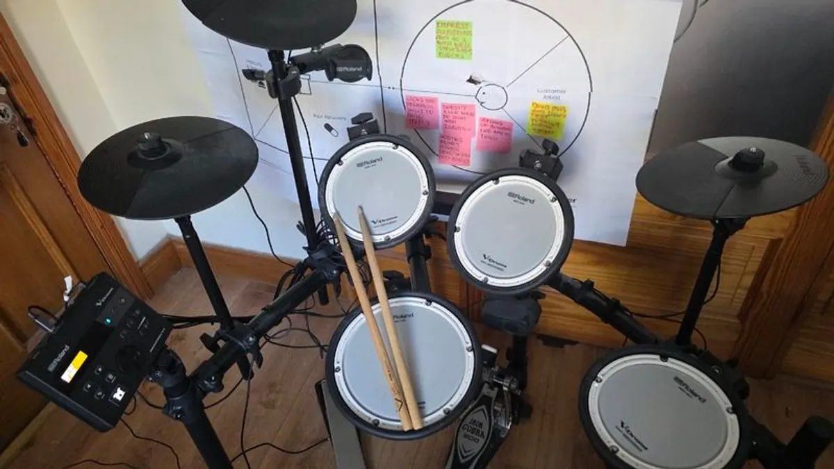 Roland V-Drums TD-07 electronic drum kit - Image 3