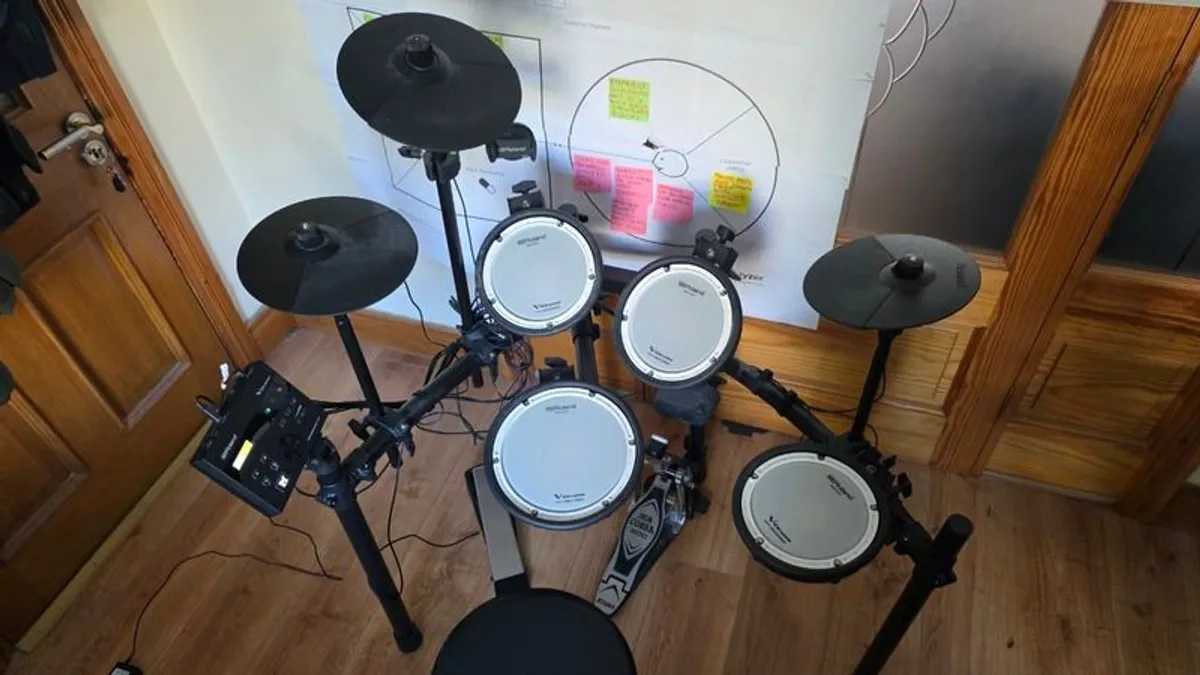 Roland V-Drums TD-07 electronic drum kit - Image 1