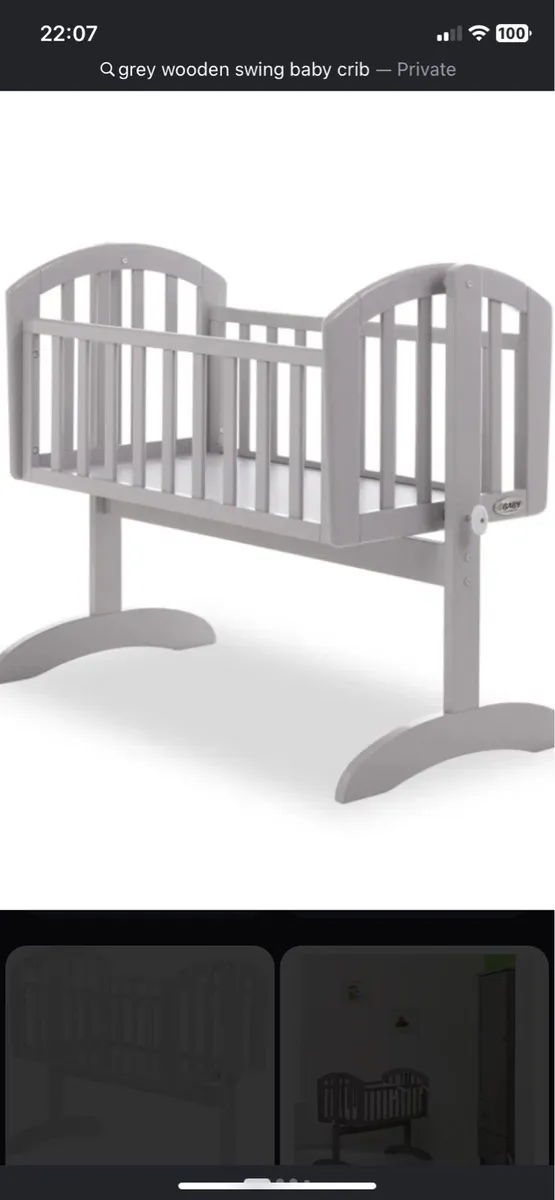 baby crib - Image 1