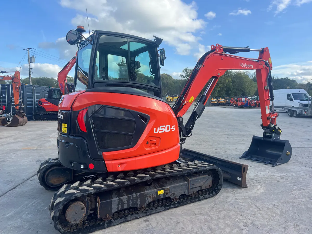2021 Kubota U50-5 Mini Excavator - Image 4