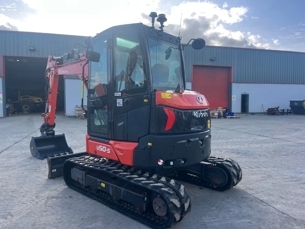 2021 Kubota U50-5 Mini Excavator - Image 3