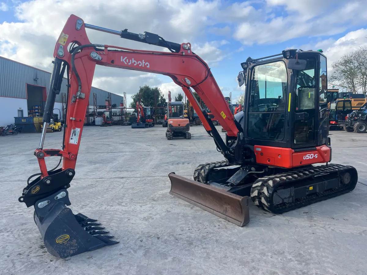 2021 Kubota U50-5 Mini Excavator - Image 2