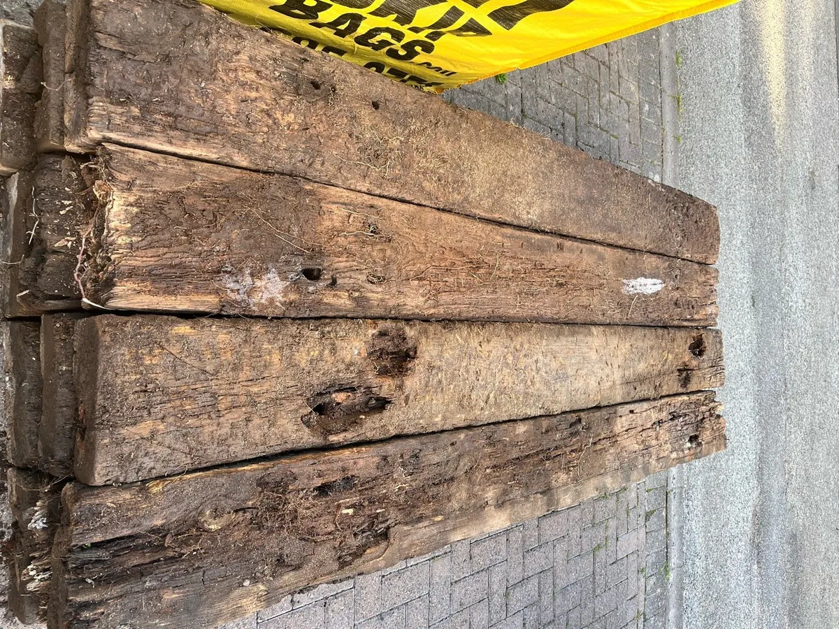 Railway Sleepers x 12 - Image 2