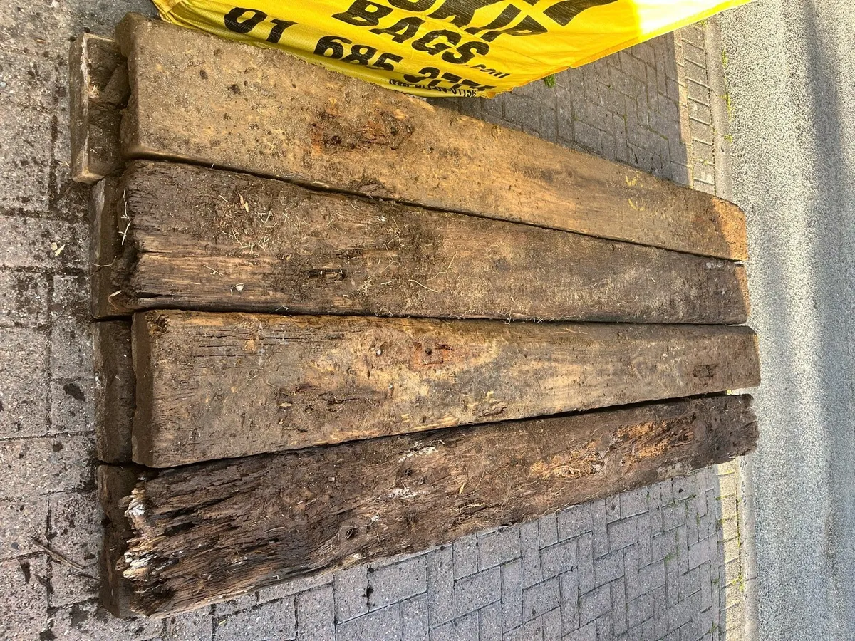 Railway Sleepers x 12 - Image 3