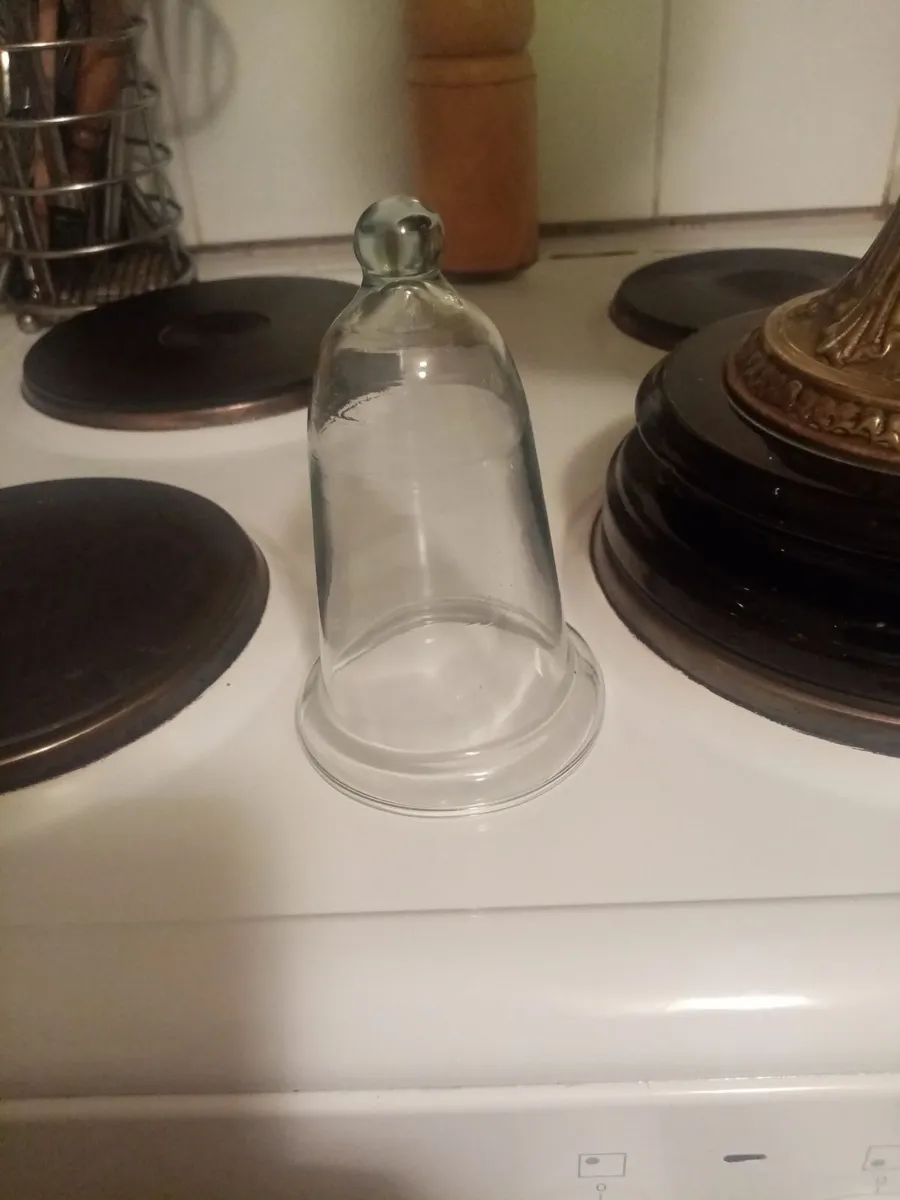 Vintage oil Lamp, Smoke Bell - Image 3