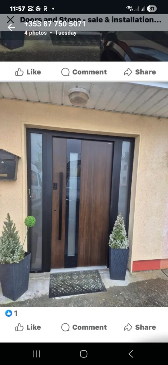 Front doors.  SEAI grant.  All Ireland - Image 2