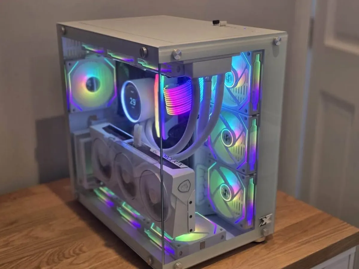 RTX 5070 / i5-14600KF White Gaming PC – 32GB DDR5. - Image 2