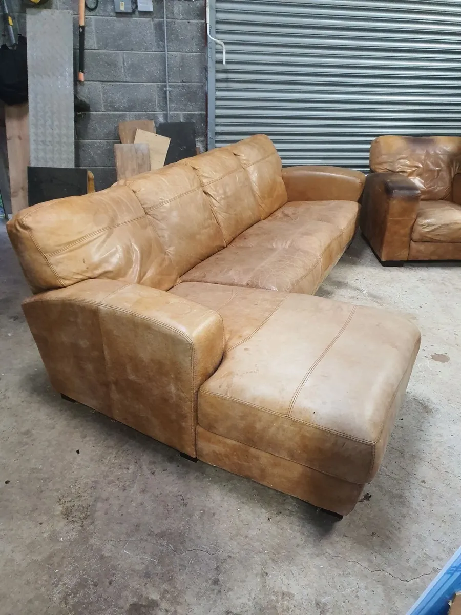 Leather Couch for Sale - Image 2