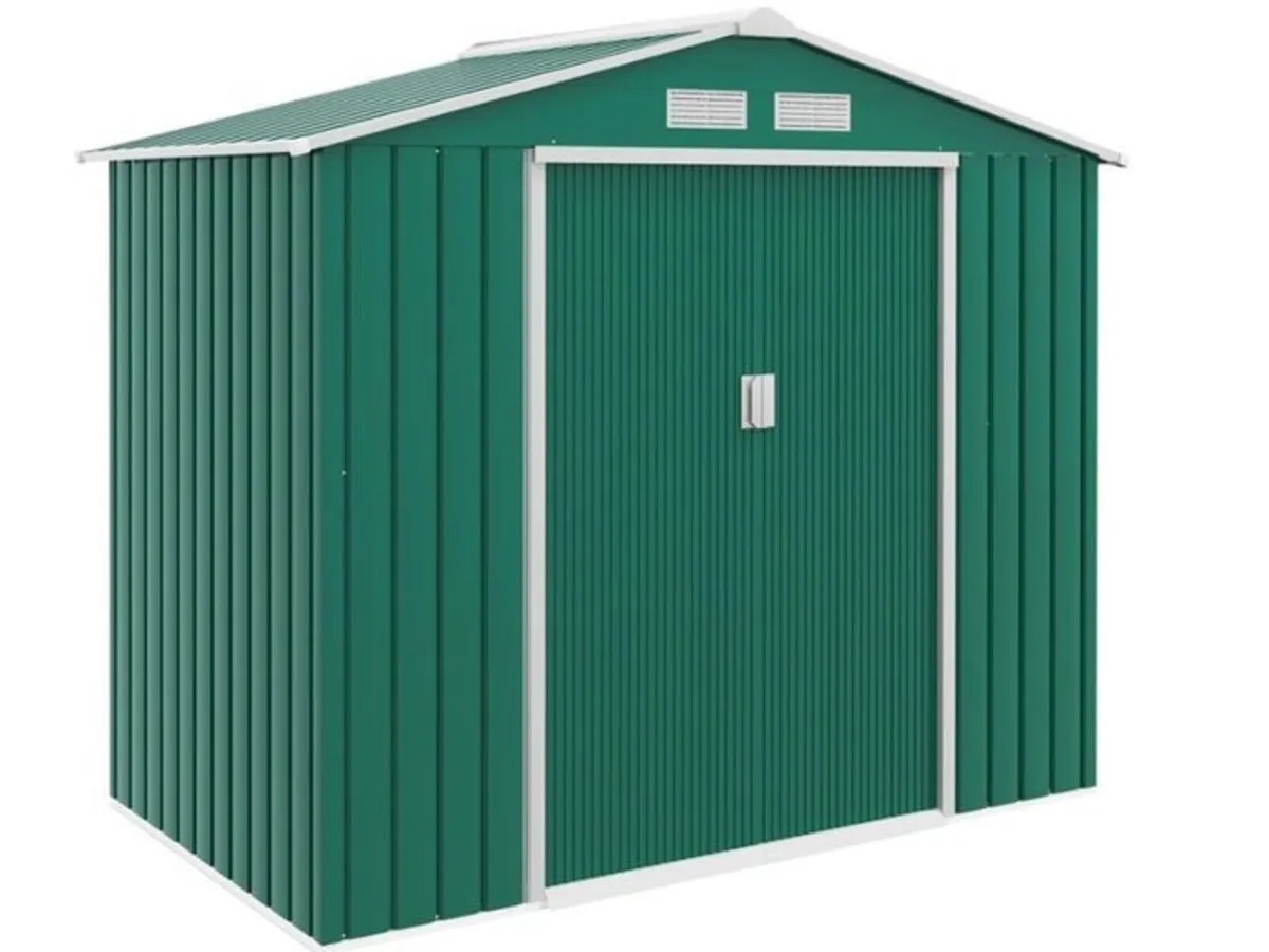 Metal Garden Storage Shed | Galvanised Steel | 213 - Image 2