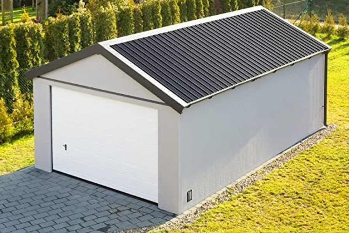 12 x corrugated metal sheets. - Image 3