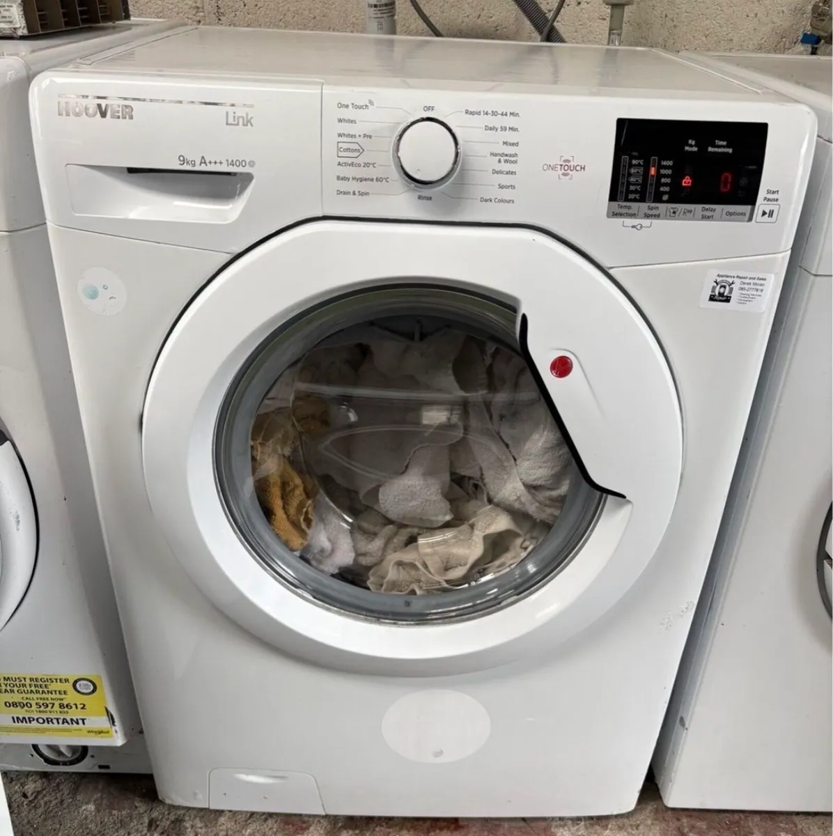 Hoover Washing Machine - 9kg Drum