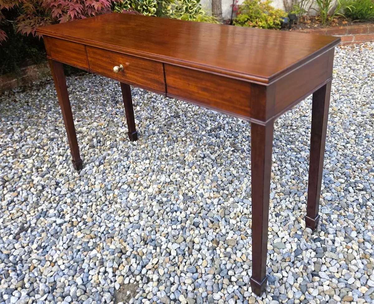 Georgian Mahogany Hall Table- Circa 1800 - Image 3