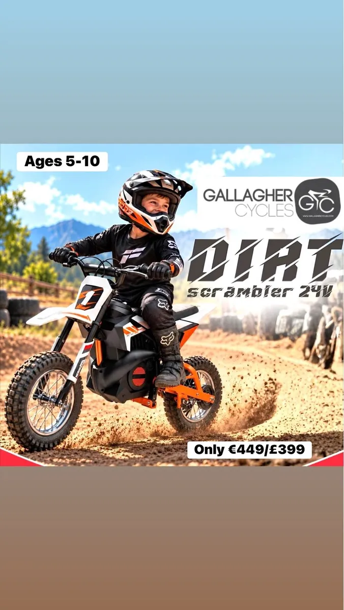 Free Shipping - Kids electric dirt bikes - Image 1