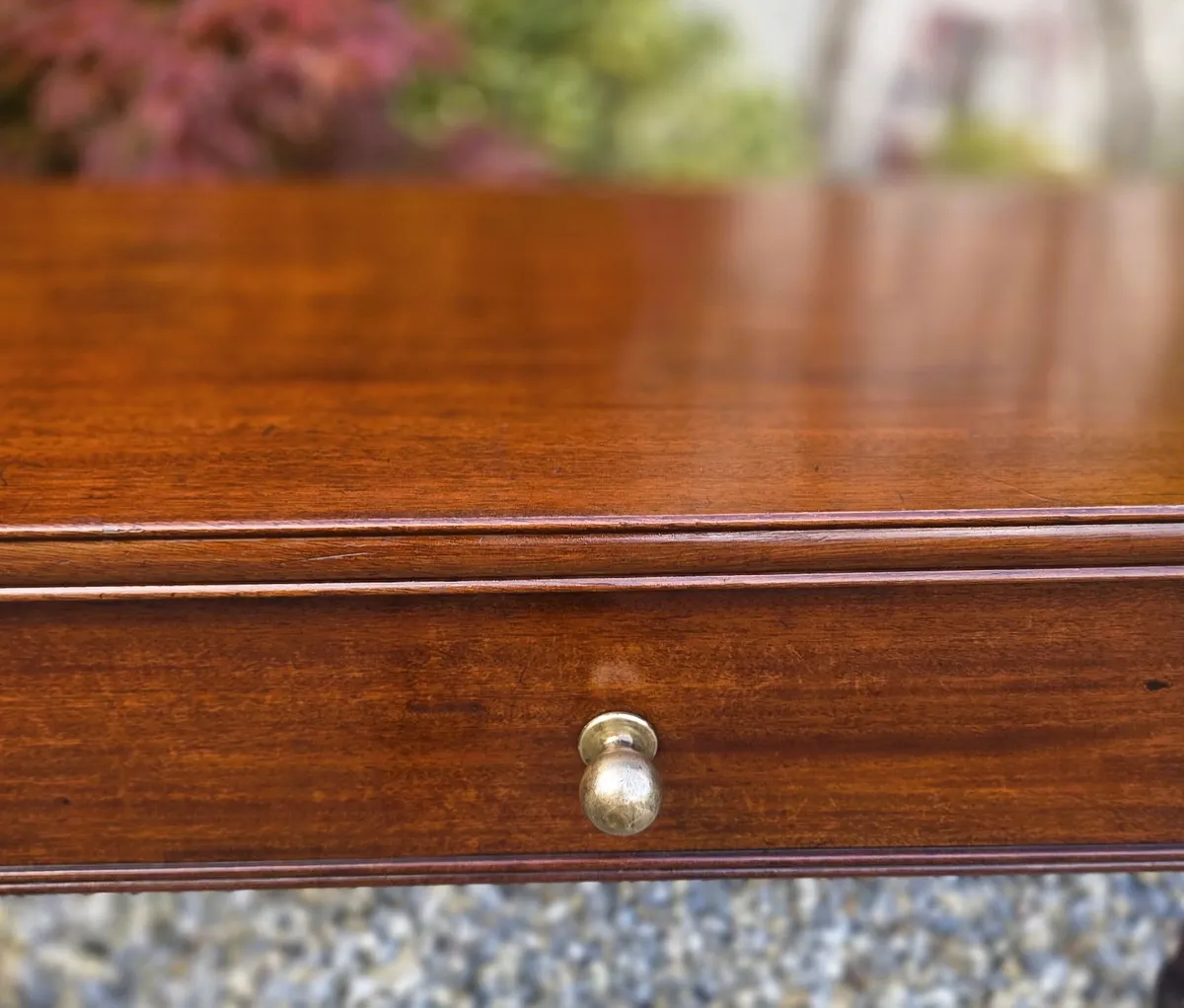 Georgian Mahogany Hall Table- Circa 1800 - Image 4