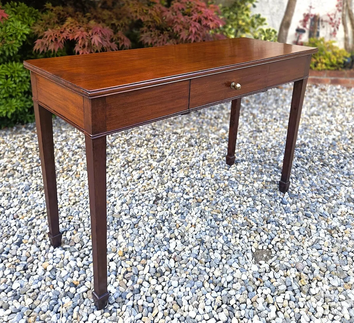 Georgian Mahogany Hall Table- Circa 1800 - Image 1
