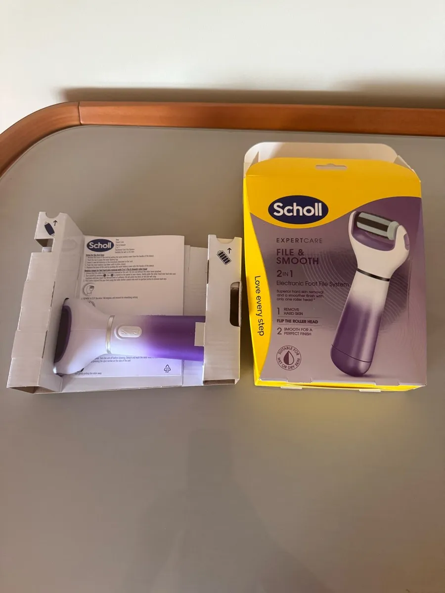 New Scholl electric foot file - Image 2