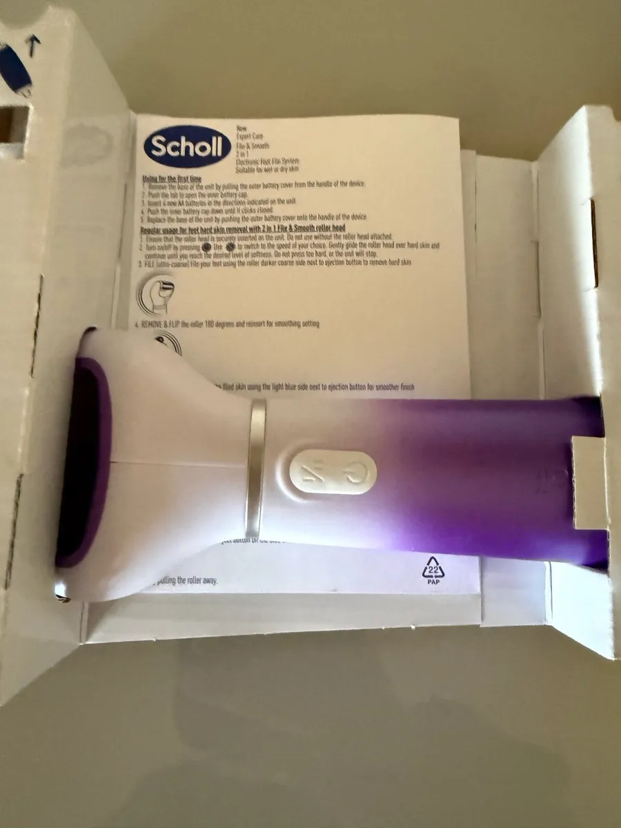 New Scholl electric foot file - Image 4
