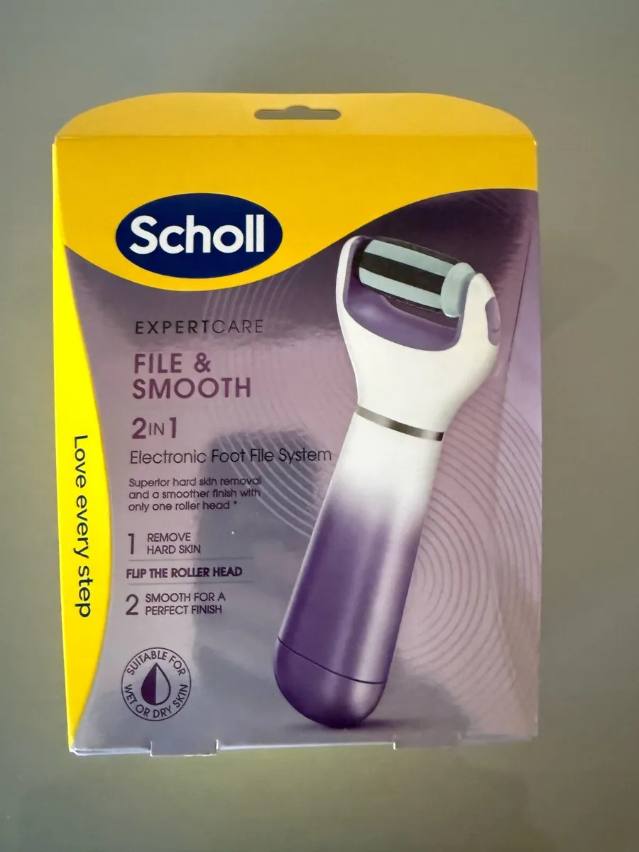 New Scholl electric foot file - Image 1