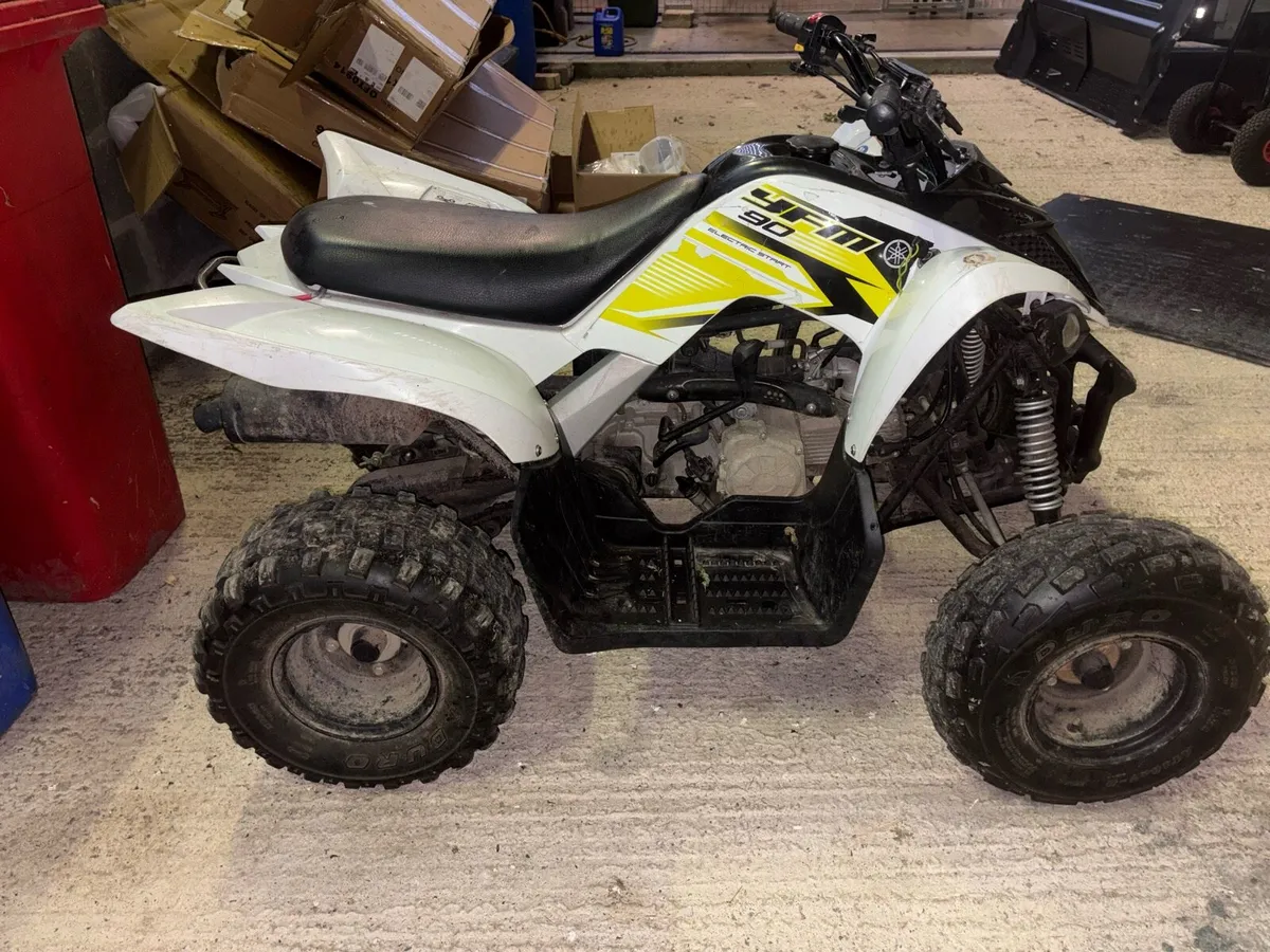Yamaha Yfm 90 kids quad electric start - Image 1