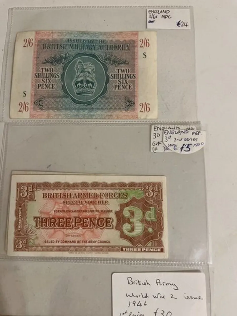 British Armed Forces Banknotes - Image 4