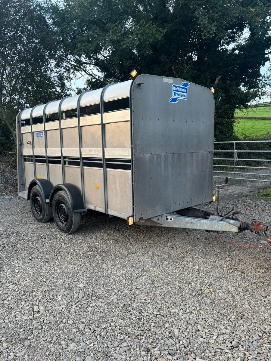 12x6 Ifor Williams cattle box - Image 1