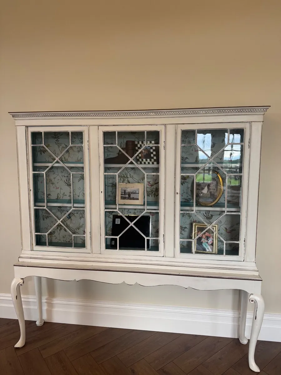 Vintage French display cabinet - Image 2