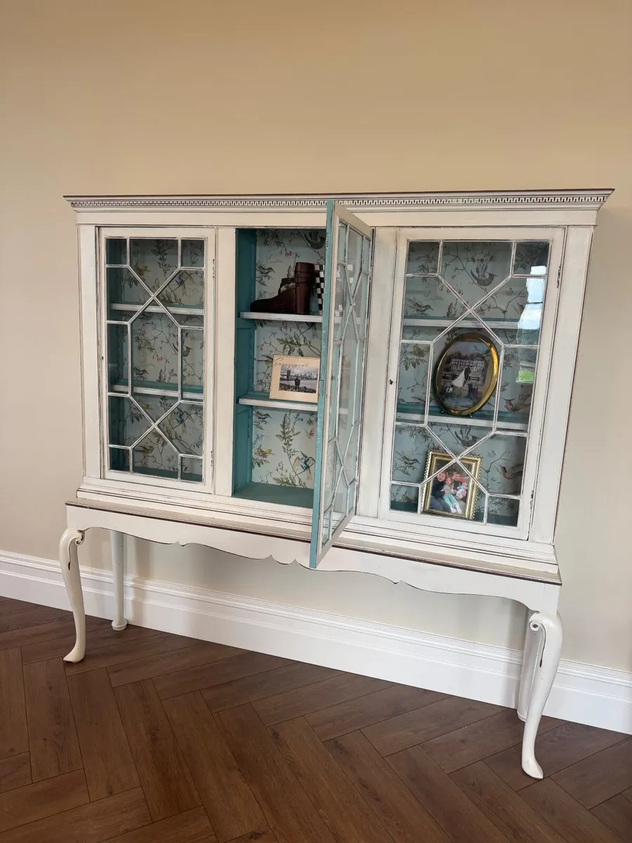 Vintage French display cabinet - Image 3