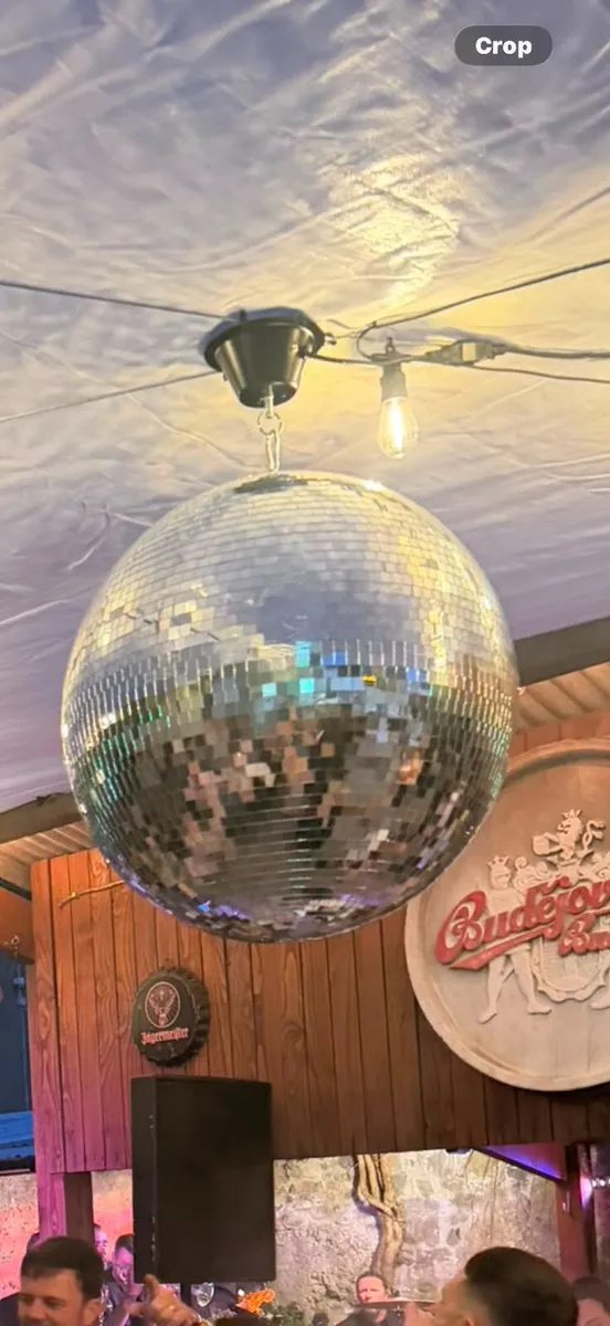 Disco ball 50cm and motor - Image 1